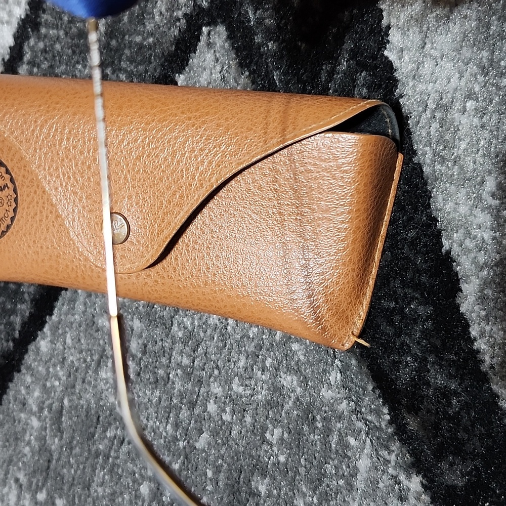 UNISEX RAY BAN AVIATOR GRADIENT METAL MATTE GOLD BROWN LENSES & CASE PRI… - Picture 10 of 12